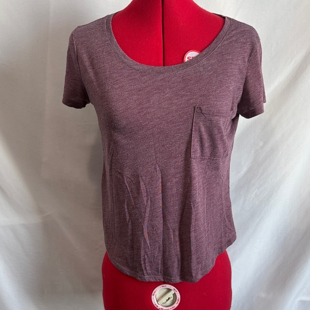 Garage Women's Plum Short Sleeve Tee